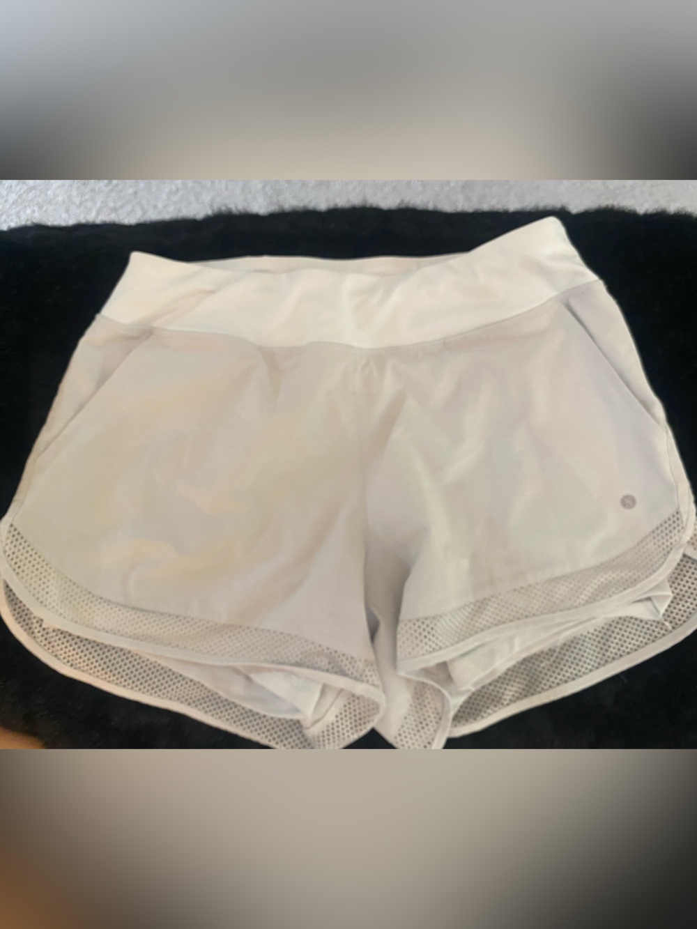 Layer 8 Light Gray Women's Athletic Shorts